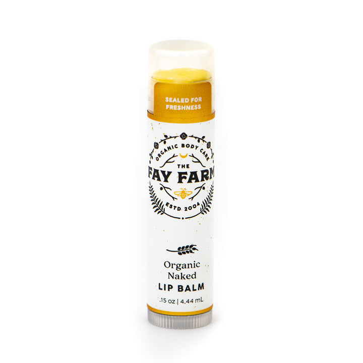 Organic Lip Balm, Naked