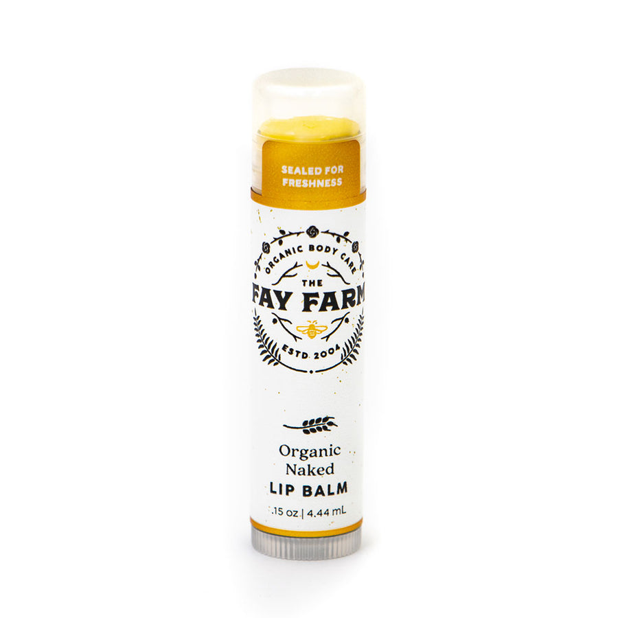 Organic Lip Balm, Naked