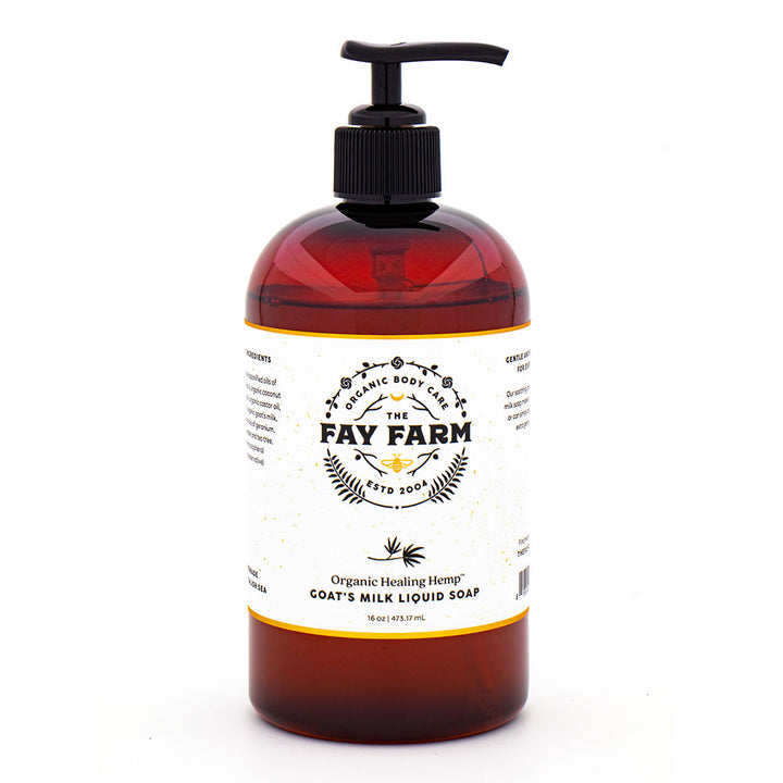 Organic Liquid Goat's Milk Soap, Healing Hemp™