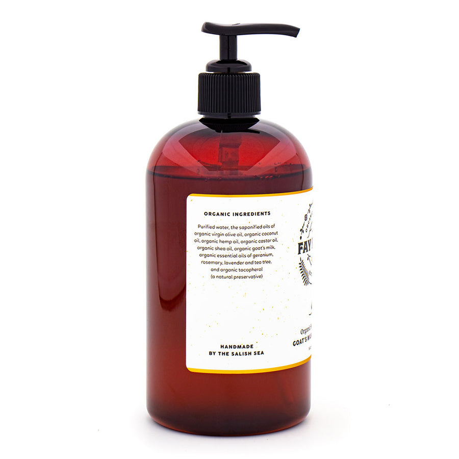 Organic Liquid Goat's Milk Soap, Healing Hemp™