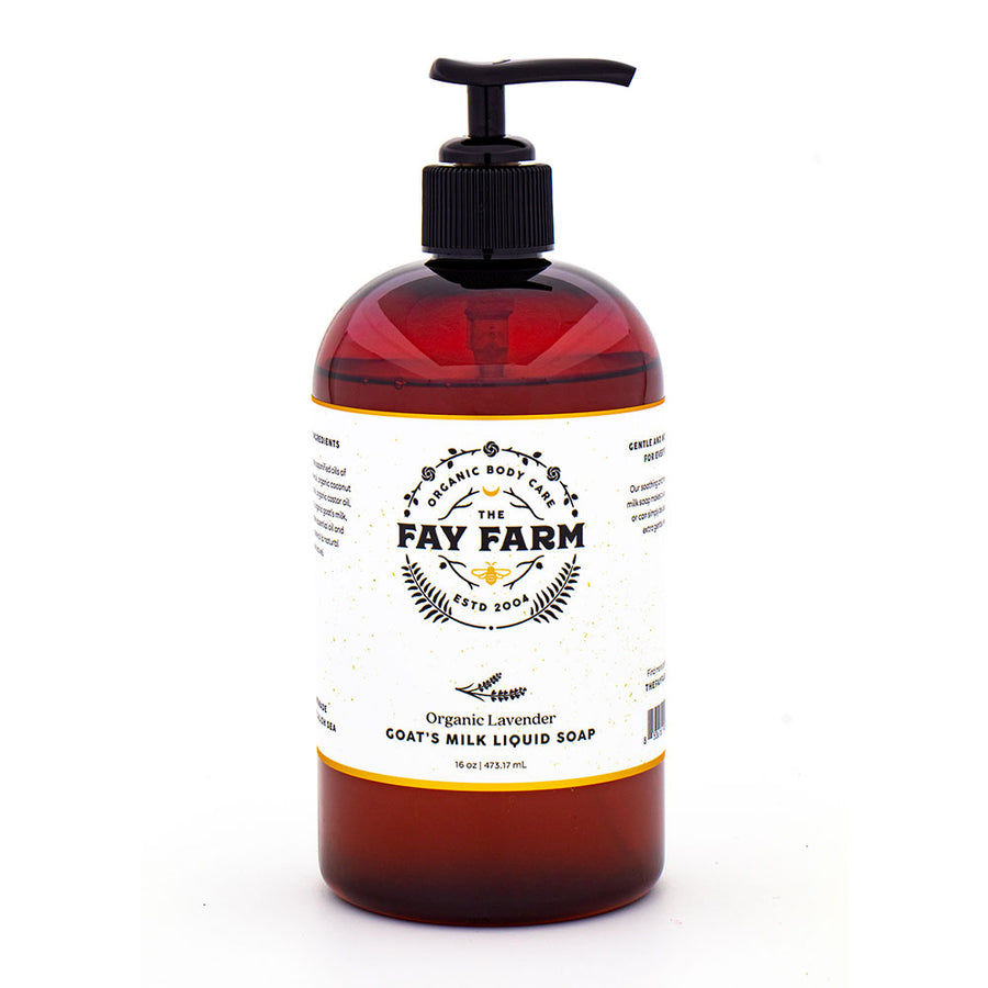 Organic Liquid Goat's Milk Soap, Lavender